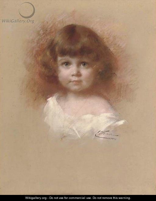 Portrait of innocence - Emile Vernon