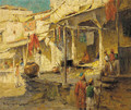 Market Scene - Emma Lampert Cooper