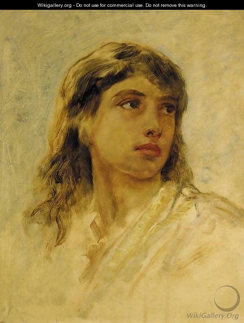 A young Arab girl - Edwin Longsden Long