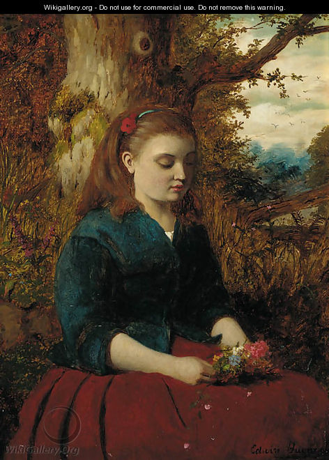 The flower picker - Edward Hughes