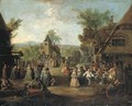 A town kermesse - Egbert Jaspersz. van, the Elder Heemskerck