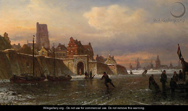 Das Westerthor zu Woudrichem - Elias Pieter van Bommel