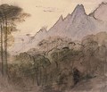 Views of Bavella - Edward Lear