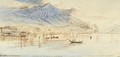 View of Lago di Garda - Edward Lear