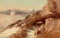 White mountain tops - Edward Theodore Compton