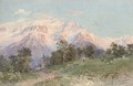 Mont Blanc from Combloux - Edward Theodore Compton