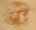 Head of a child - Edward Robert Hughes