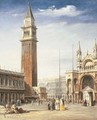 Venice View Of The Piazzetta, San Marco, Looking Towards The Piazza - Edward Pritchett