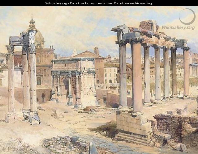 The Forum, Rome - Edward Pritchett