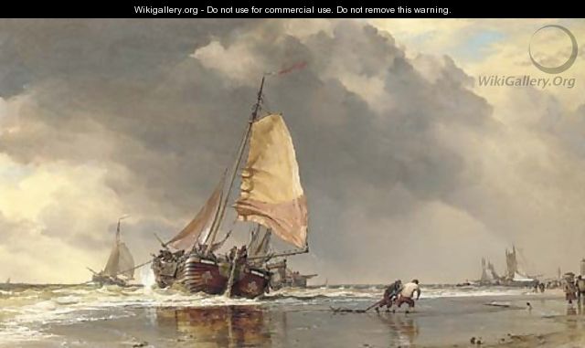 Dutch Pincks off Katwak - Edward William Cooke
