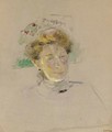Portrait de Madame Alexandre Natanson - Edouard (Jean-Edouard) Vuillard