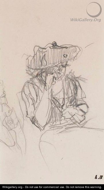 Portrait de Lucy Hessel - Edouard (Jean-Edouard) Vuillard