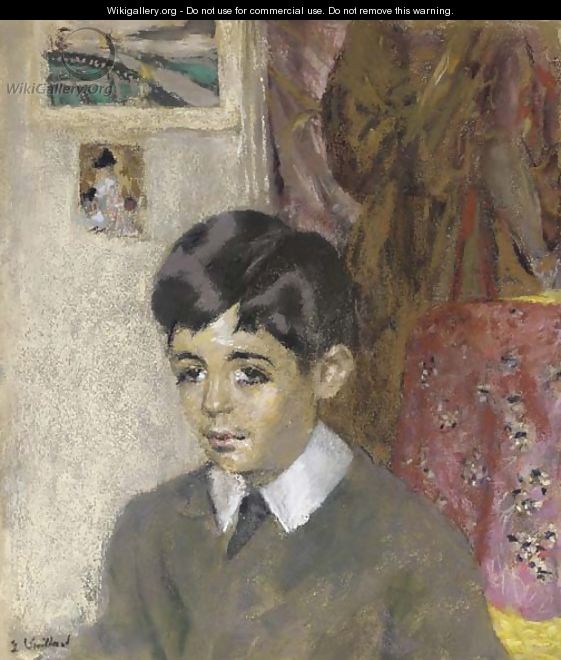 Portrait de Jacques Laroche enfant - Edouard (Jean-Edouard) Vuillard