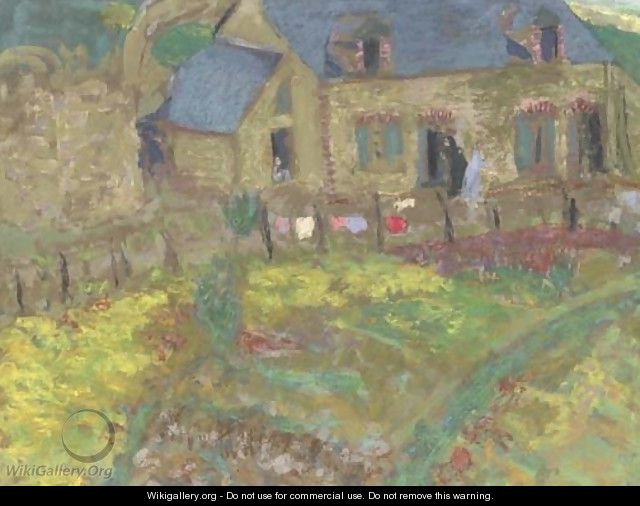 Maison bretonne, Saint-Jacut - Edouard (Jean-Edouard) Vuillard