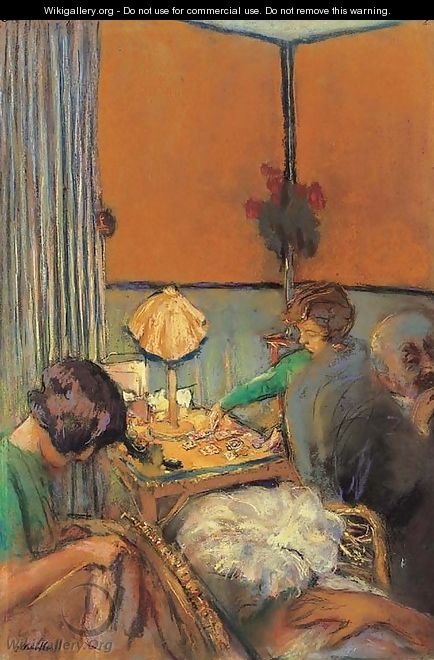 Le salon - Edouard (Jean-Edouard) Vuillard