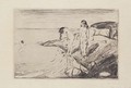 Women bathing (Badende Frauen) - Edvard Munch
