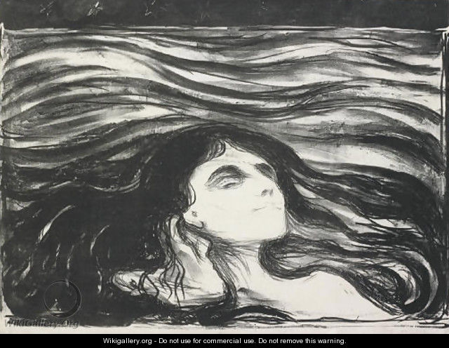 On the Waves of Love - Edvard Munch