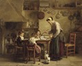 Feeding the children - Edouard Frère
