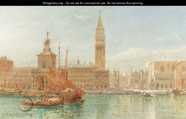 Venise from the Grand Canal - Edward Alfred Angelo Goodall ...