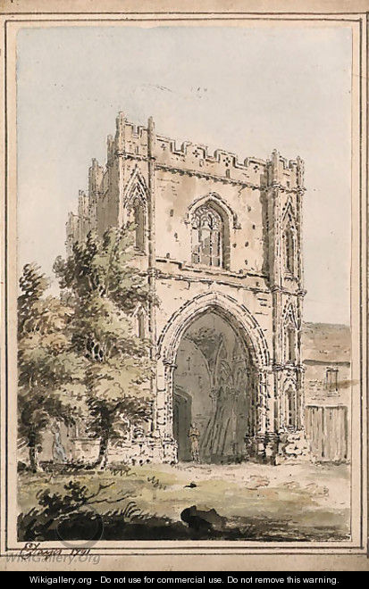 The Abbey Gate, St. Edmunds, Bury, Suffolk - Edward Dayes