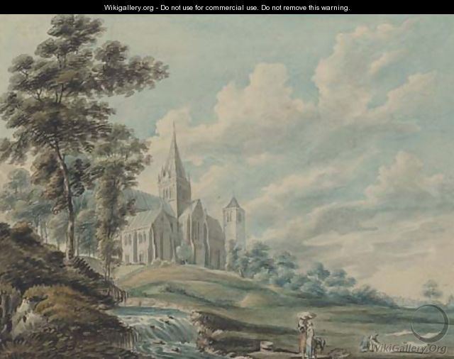 Glasgow Cathedral from the north-east - Edward Dayes
