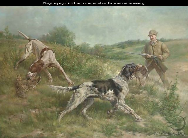 Hunting in an Upland Landscape - Edmund Henry Osthaus