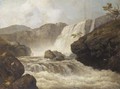 A mountain waterfall - Edmund Gill