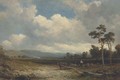 Tilling the land, early Autumn - Edmund Thornton Crawford