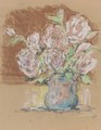 Bouquet de roses - Edouard (Jean-Edouard) Vuillard