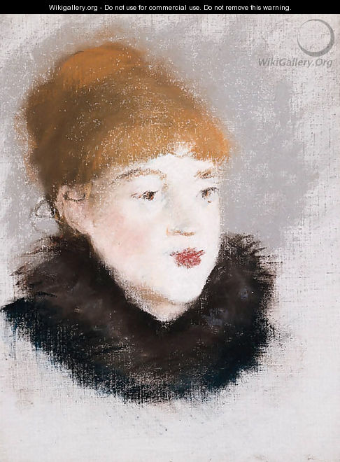 Tte de femme - Edouard Manet