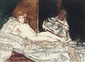 Olympia (Large Plate) - Edouard Manet