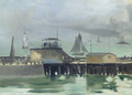 La jetee de Boulogne - Edouard Manet
