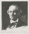 Charles Baudelaire, de face - Edouard Manet