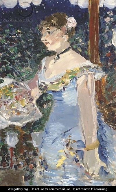 Chanteuse de cafe-concert - Edouard Manet