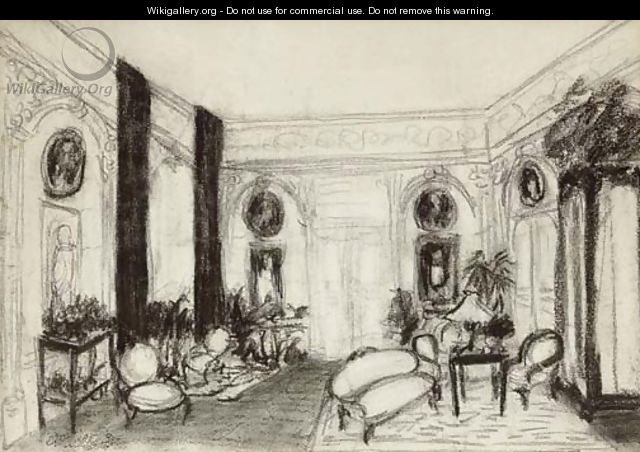 Le Grand Salon - Edouard (Jean-Edouard) Vuillard
