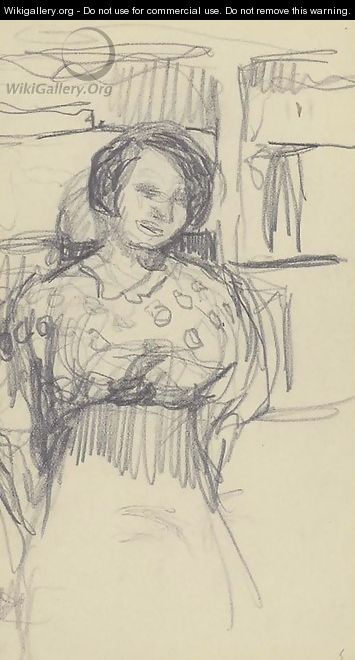 Femme debout - Edouard (Jean-Edouard) Vuillard