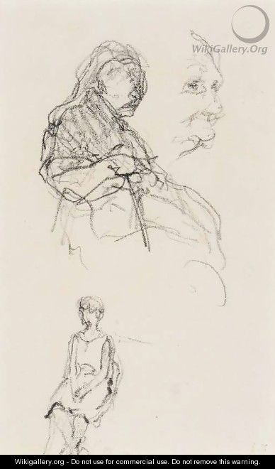 Etude de Femmes - Edouard (Jean-Edouard) Vuillard