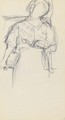 Etude de femme - Edouard (Jean-Edouard) Vuillard