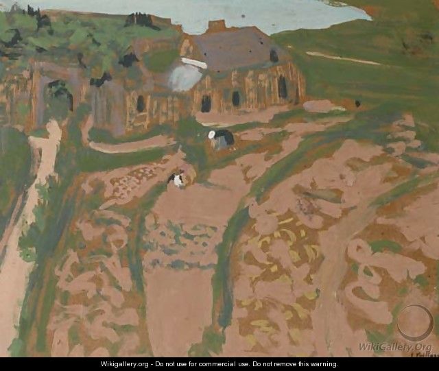 En Bretagne, Saint-Jacut - Edouard (Jean-Edouard) Vuillard