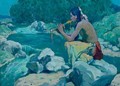 Flute Player, Rio Lucero, Taos, NM - Eanger Irving Couse