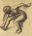 Apres le bain (Femme nue) - Edgar Degas