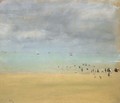 Plage aA  maree basse - Edgar Degas