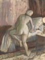 Le coucher - Edgar Degas