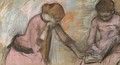 Jeunes filles regardant un album - Edgar Degas