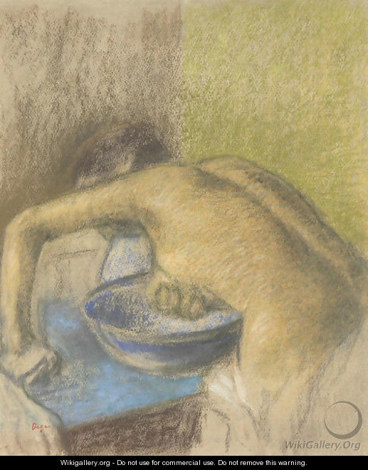 Femme aA  sa toilette - Edgar Degas