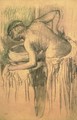 Femme a sa toilette - Edgar Degas