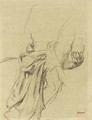 Etude de draperie - Edgar Degas