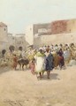 The Souk - Edward Aubrey Hunt