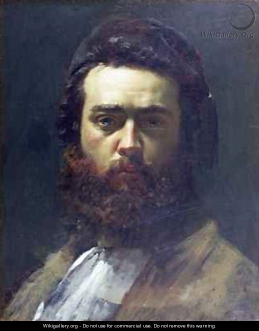 Self Portrait as a Young Man - Victor Francois Eloi Biennoury