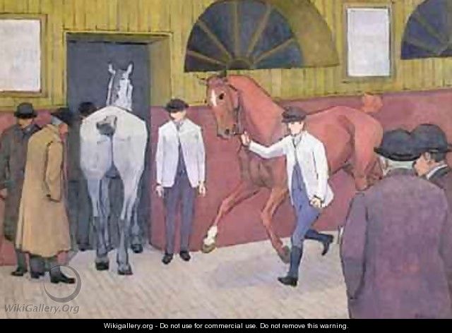 The Horse Mart 4 - Robert Polhill Bevan